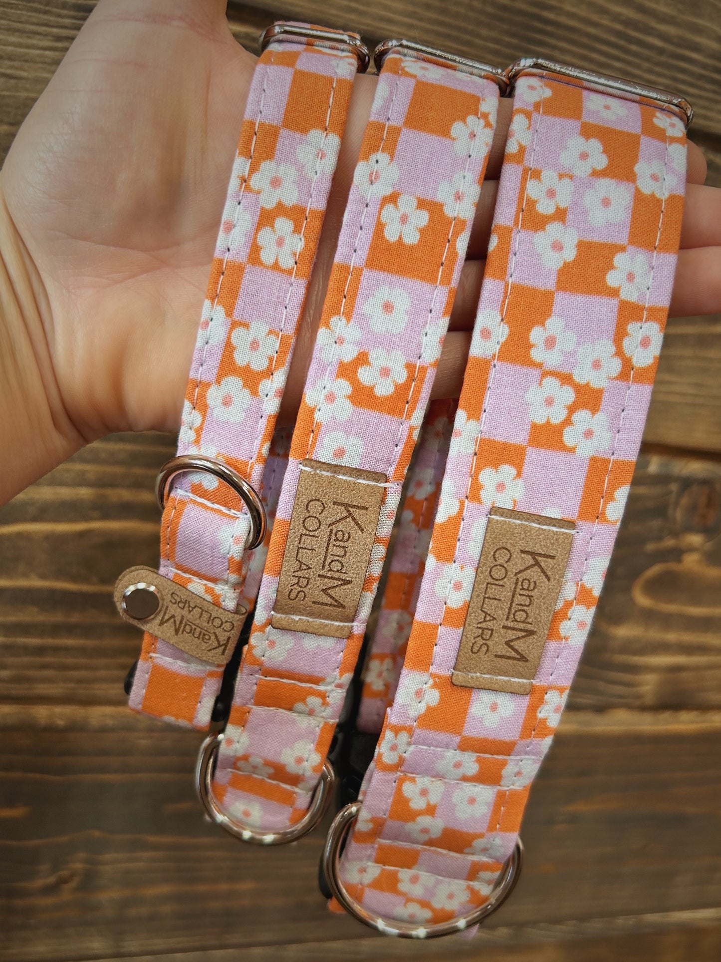 Funky Flowers Dog Collar