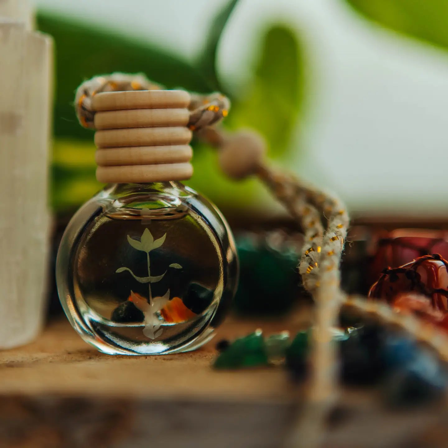 Essential Oils & Stones Car Diffuser