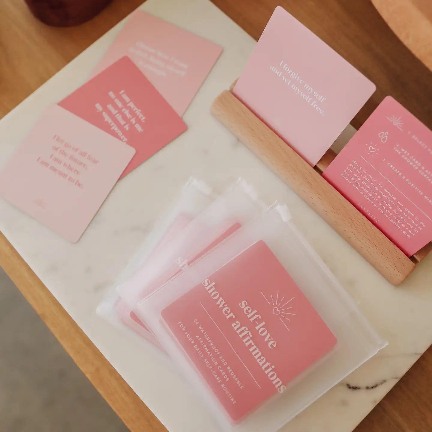 Shower Affirmation Cards