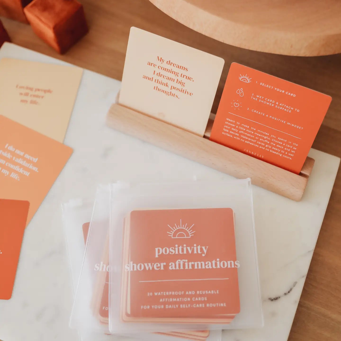 Shower Affirmation Cards