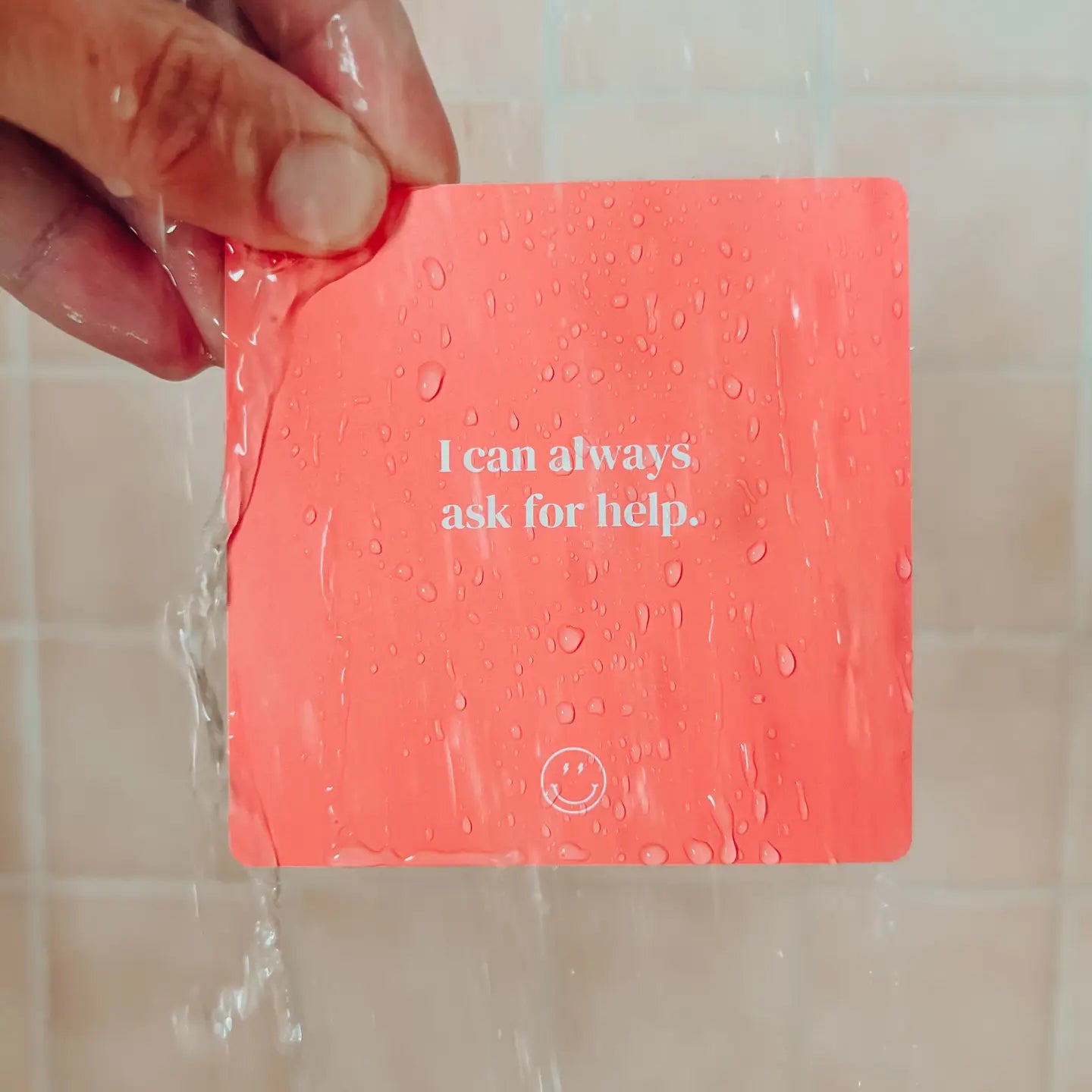 Shower Affirmation Cards