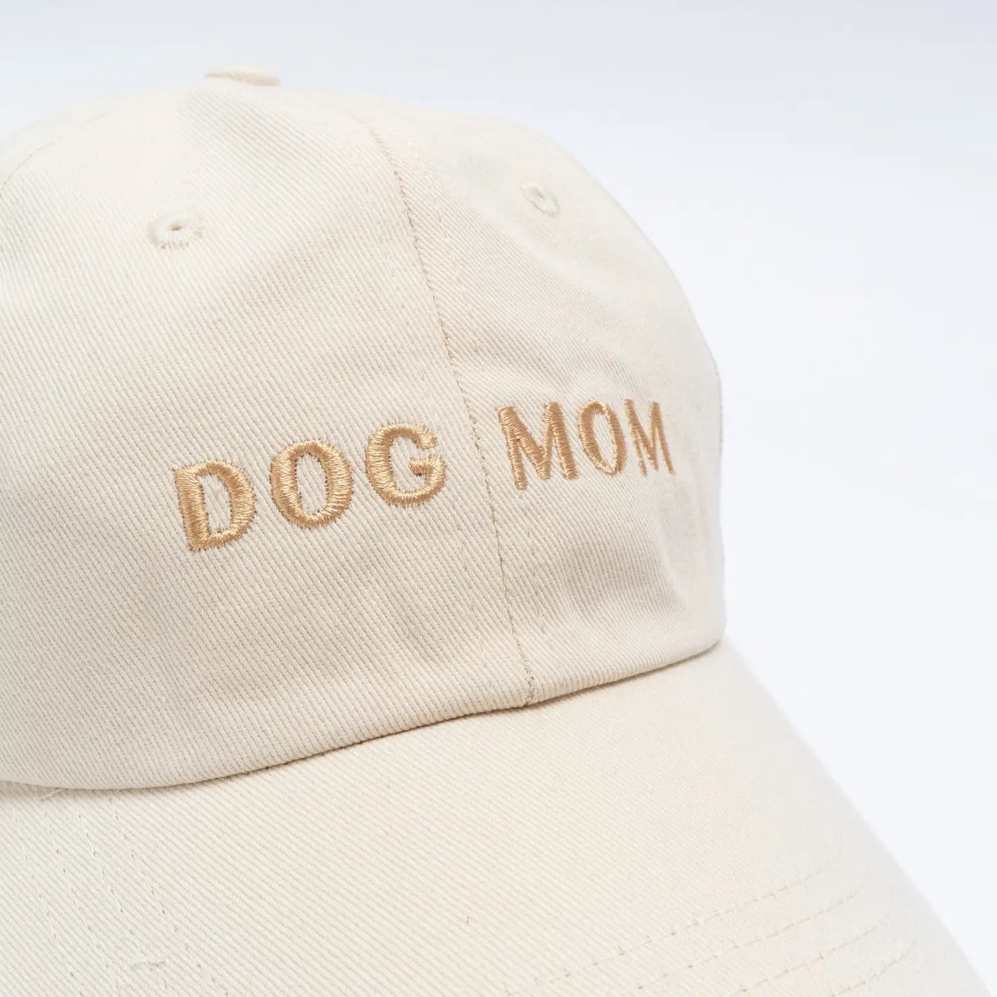 Ivory Dog Mom Cap