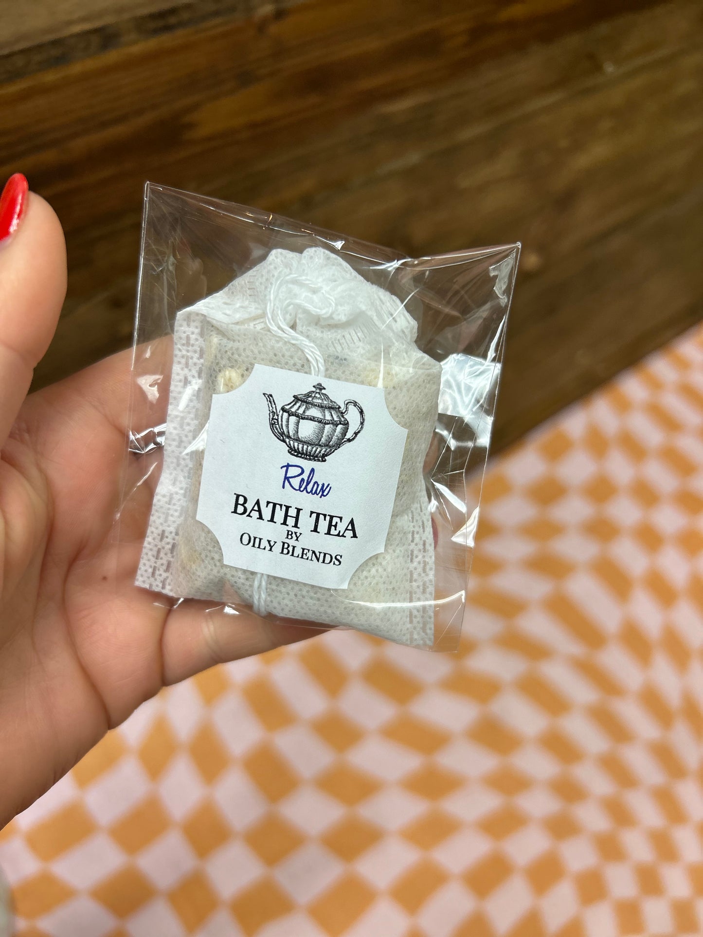 Essential Oil Bath Tea Bag