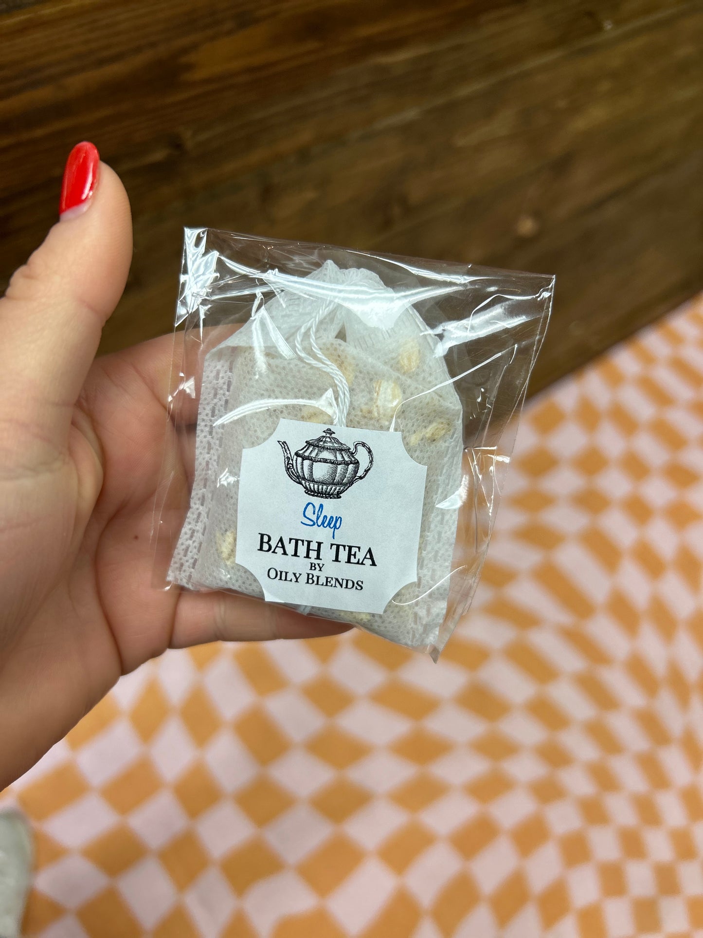 Essential Oil Bath Tea Bag