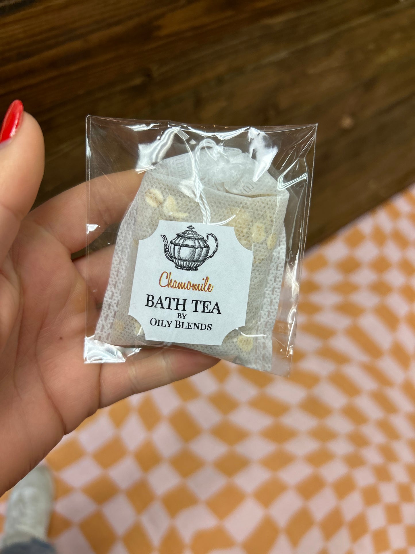 Essential Oil Bath Tea Bag