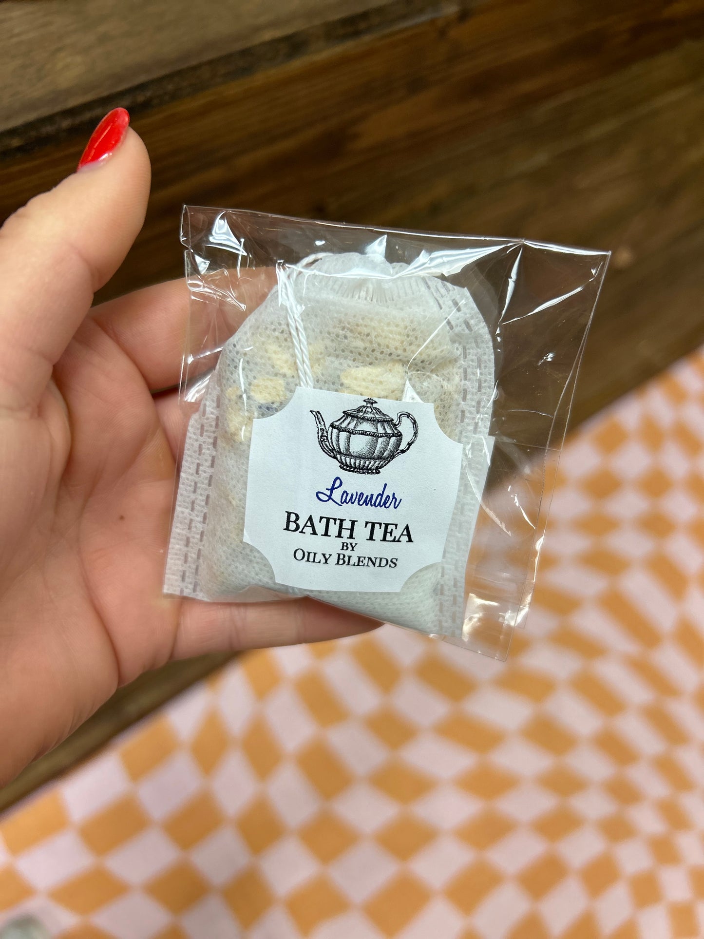 Essential Oil Bath Tea Bag
