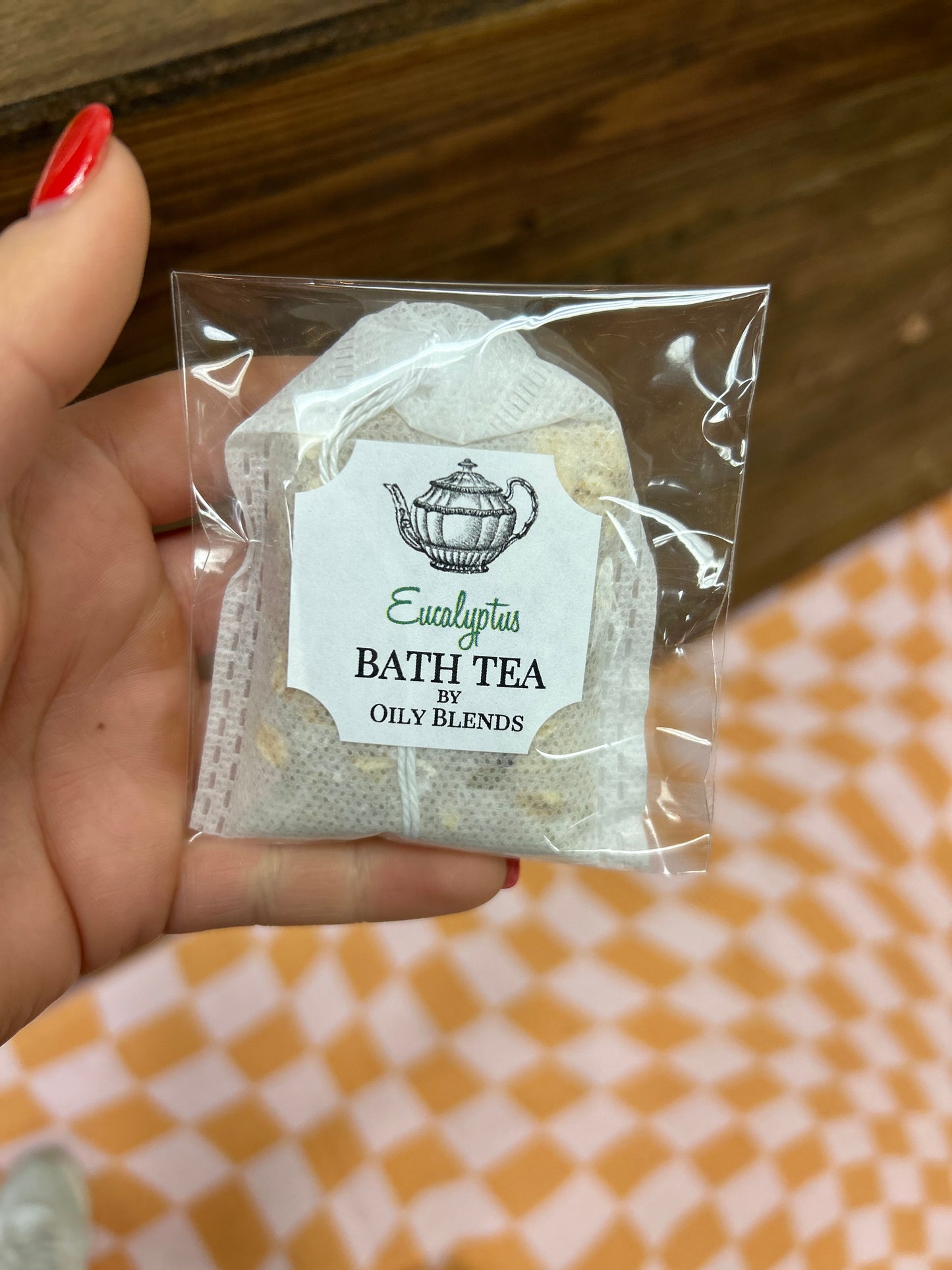 Essential Oil Bath Tea Bag