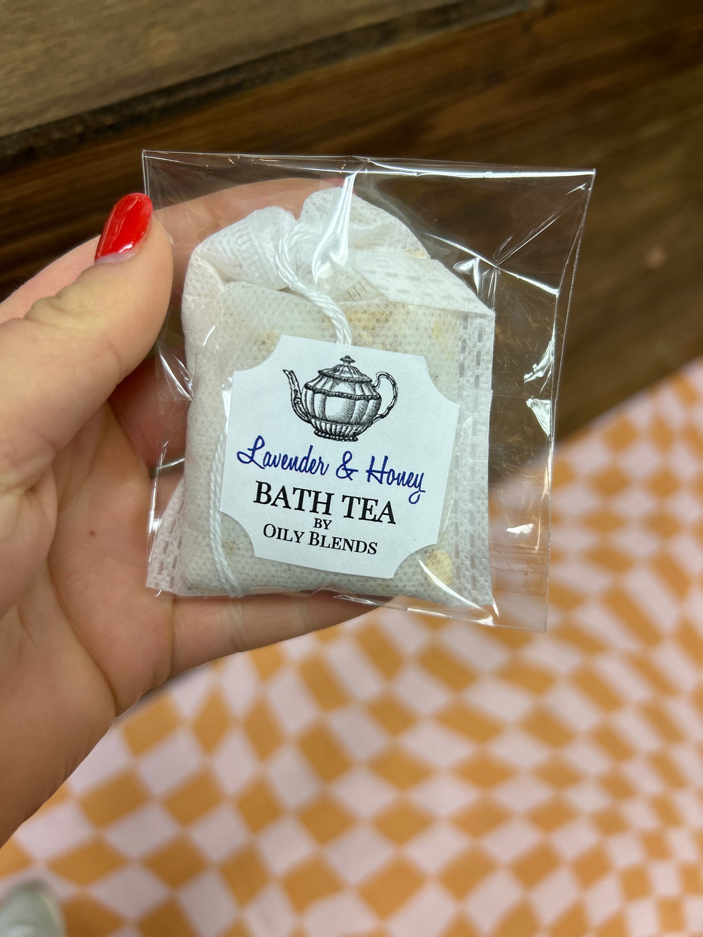 Essential Oil Bath Tea Bag