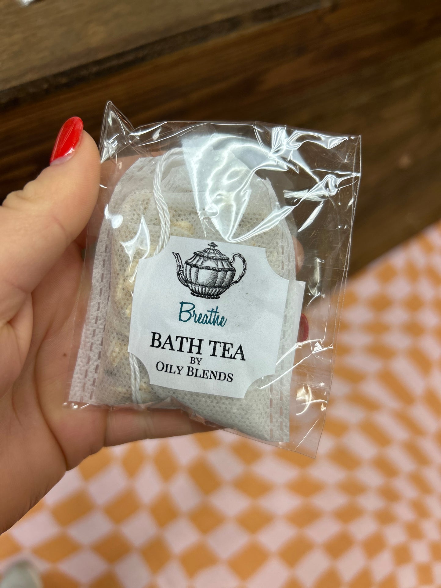 Essential Oil Bath Tea Bag