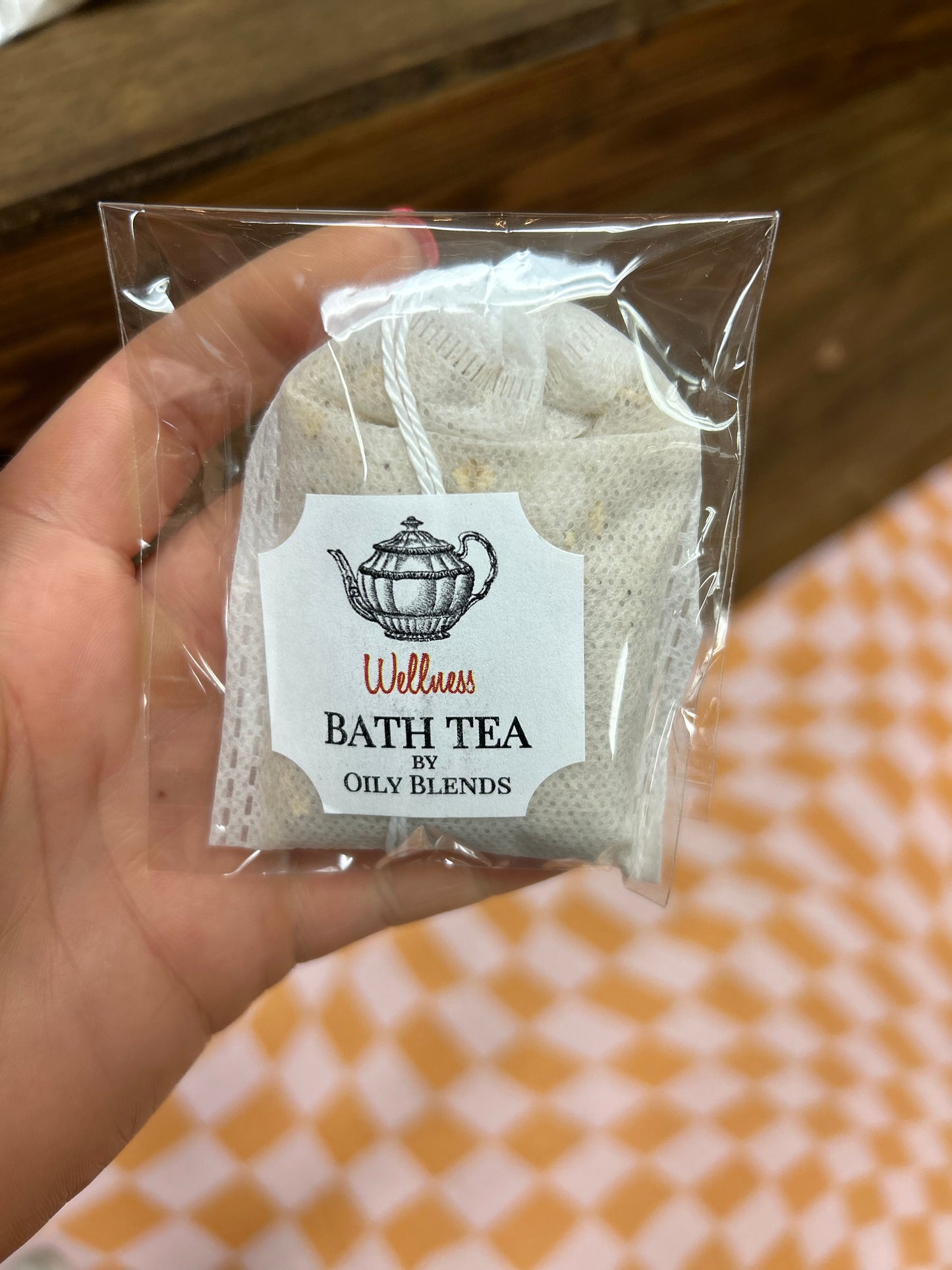 Essential Oil Bath Tea Bag