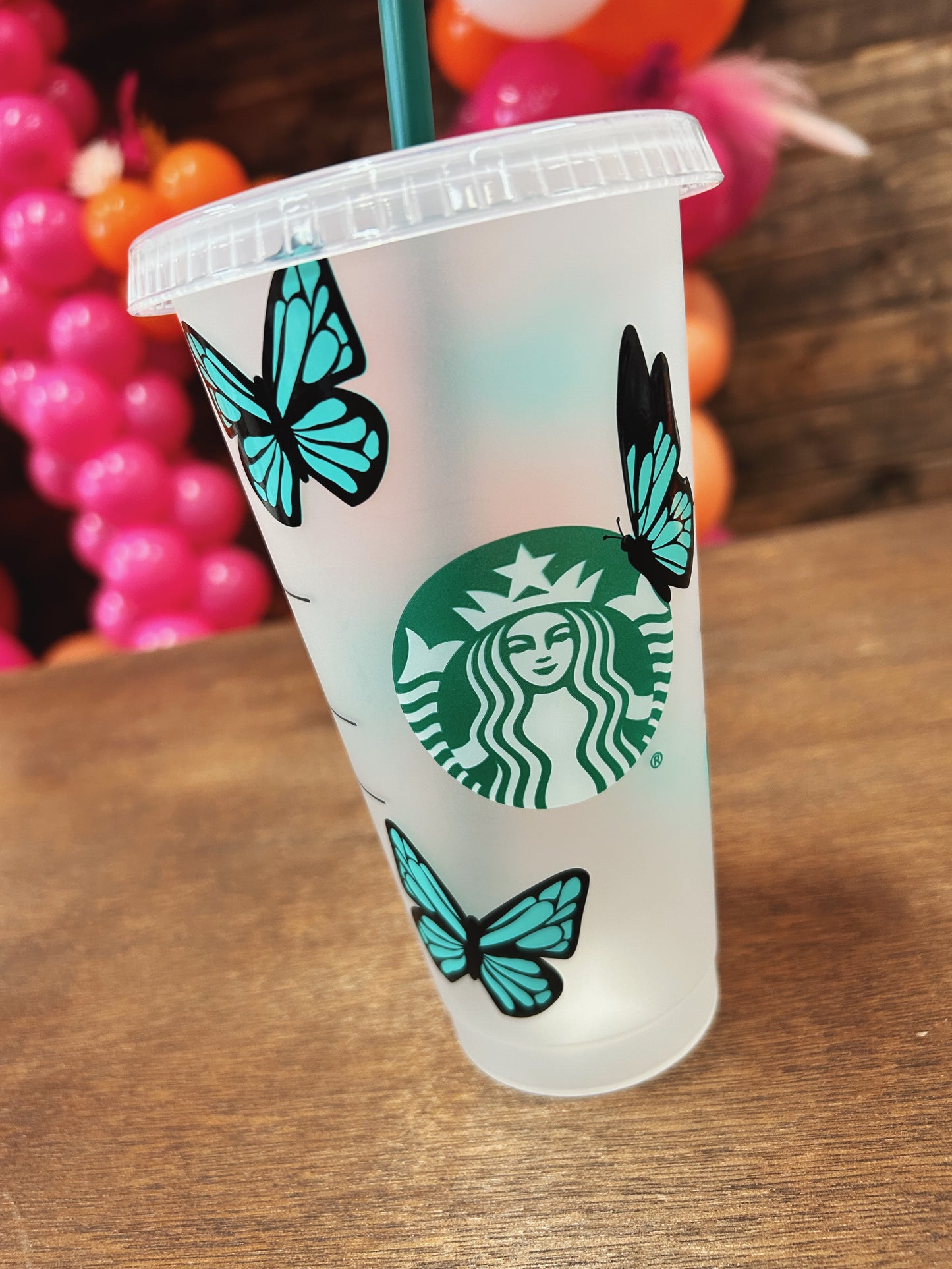 Butterfly Starbucks Cold Cup