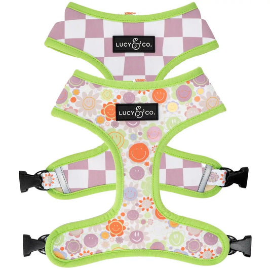 Checkered Reversible Harness