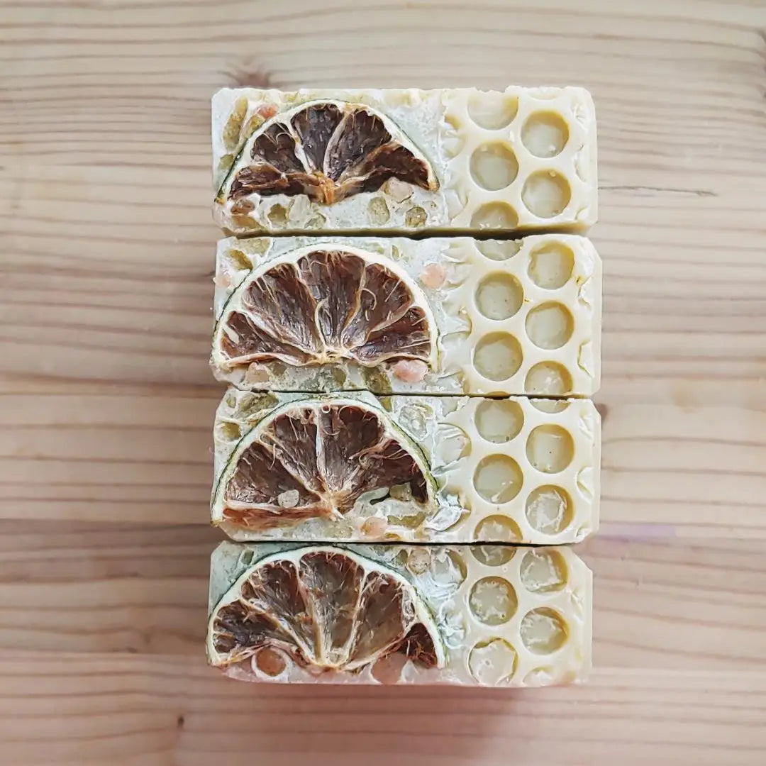 Lime Honeycomb Essential Oil Soap