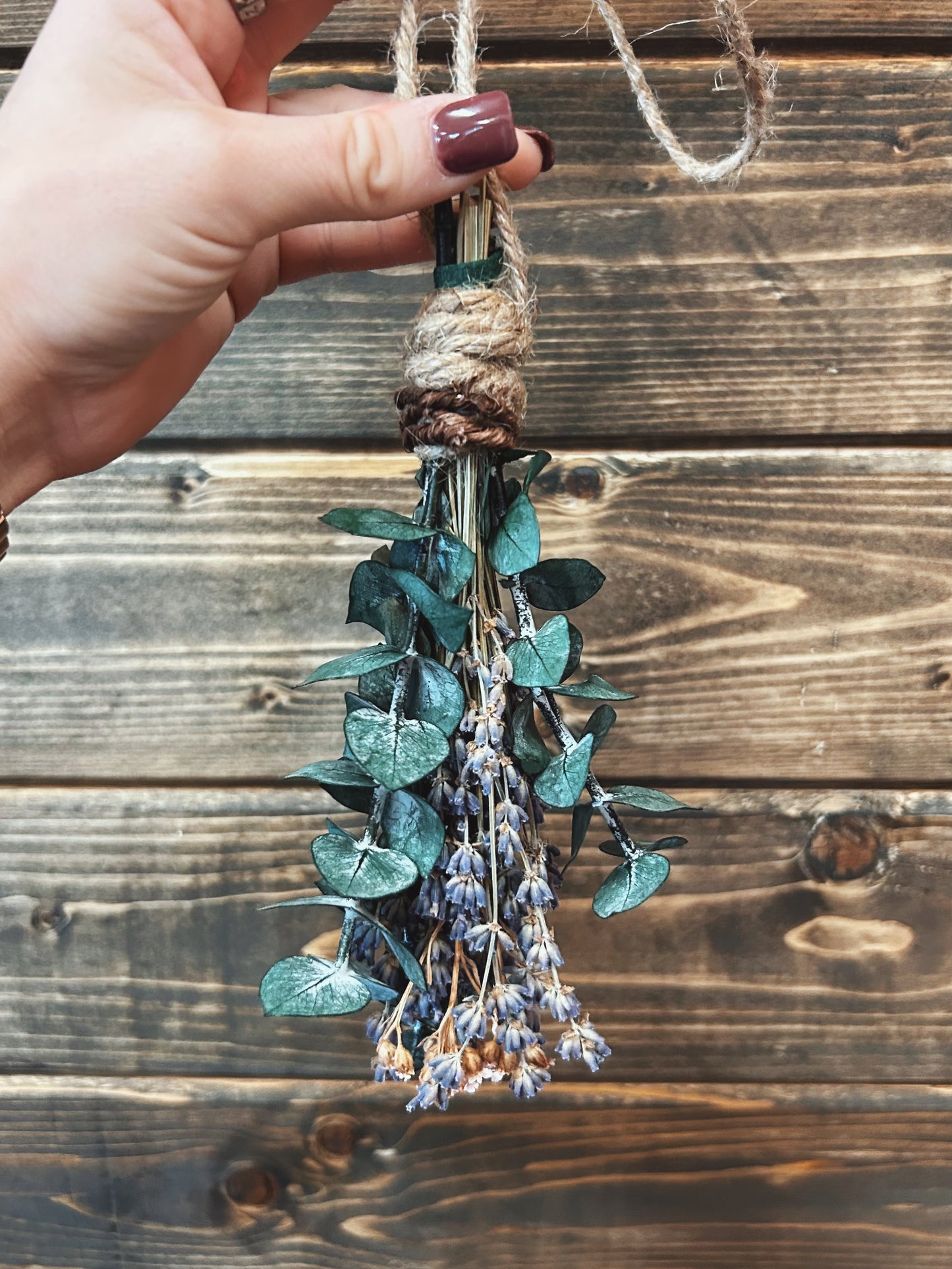 Eucalyptus & Lavender Rear View Mirror Hanger