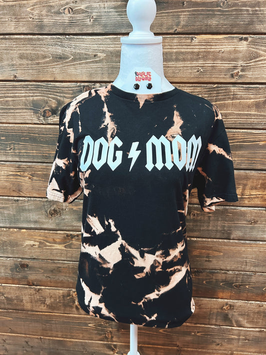 Dog Mom Acid Wash Tee