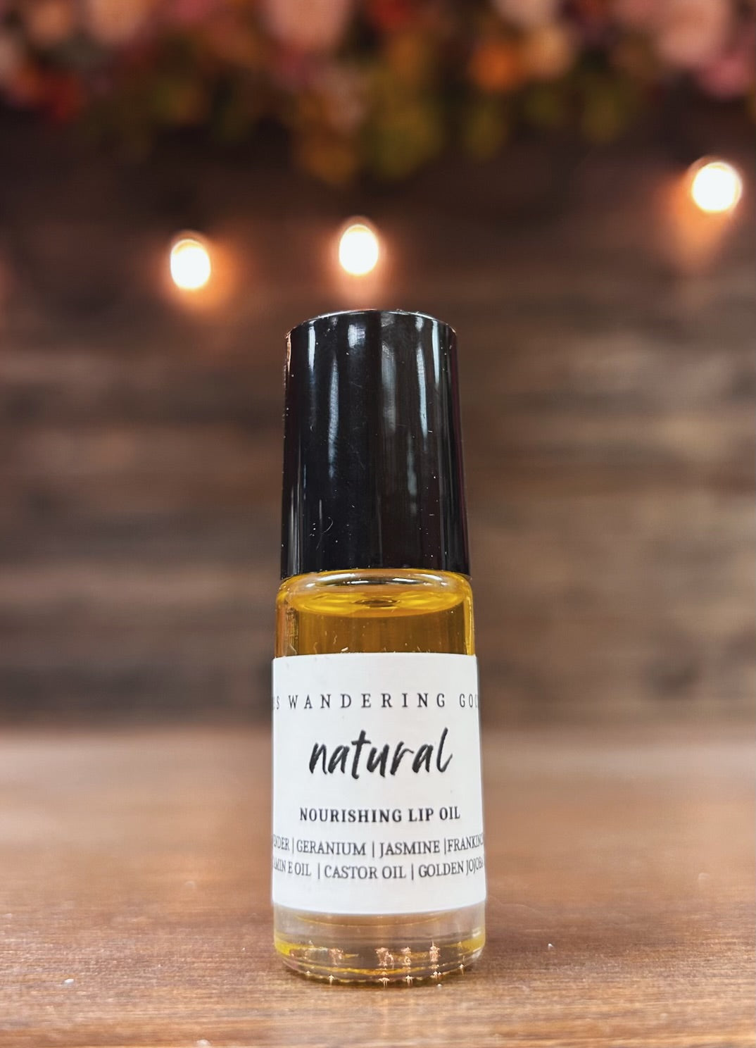 100% Natural Lip Oil