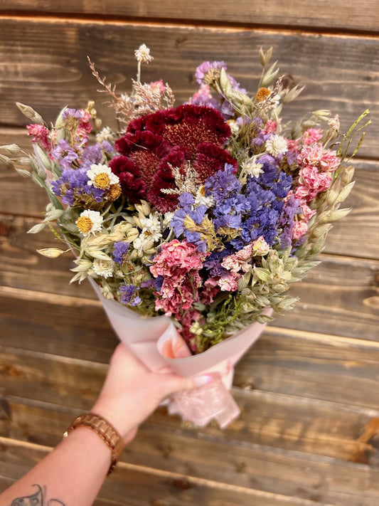 Spring Wildflower + Grains Bouquet