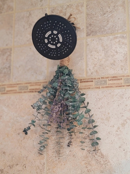 Eucalyptus & Lavender Shower Head Hanger